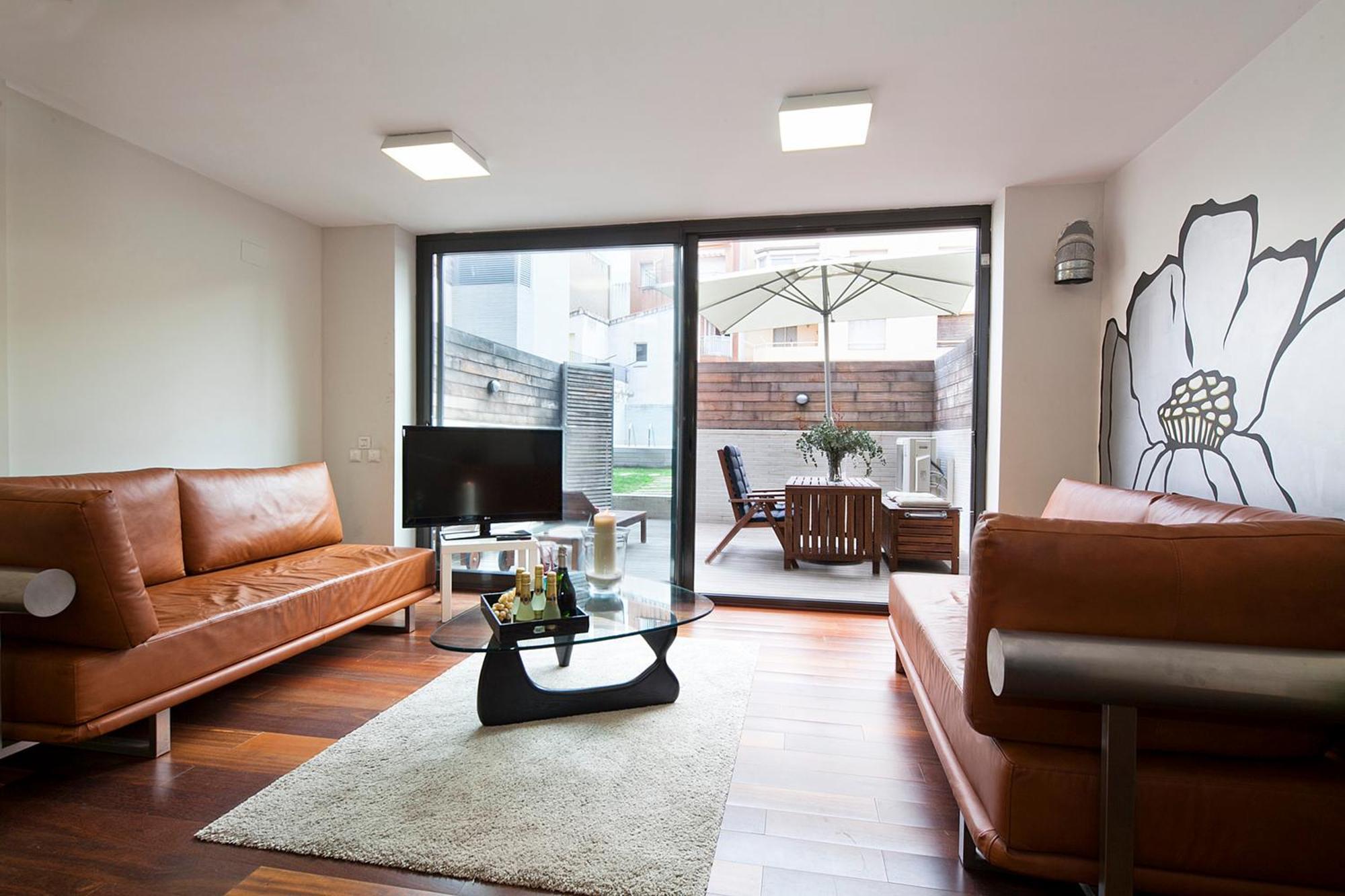 My Space Emirates - Splendid Apartment With Terrace And Pool Near Park Gueell Barcelona Exterior foto